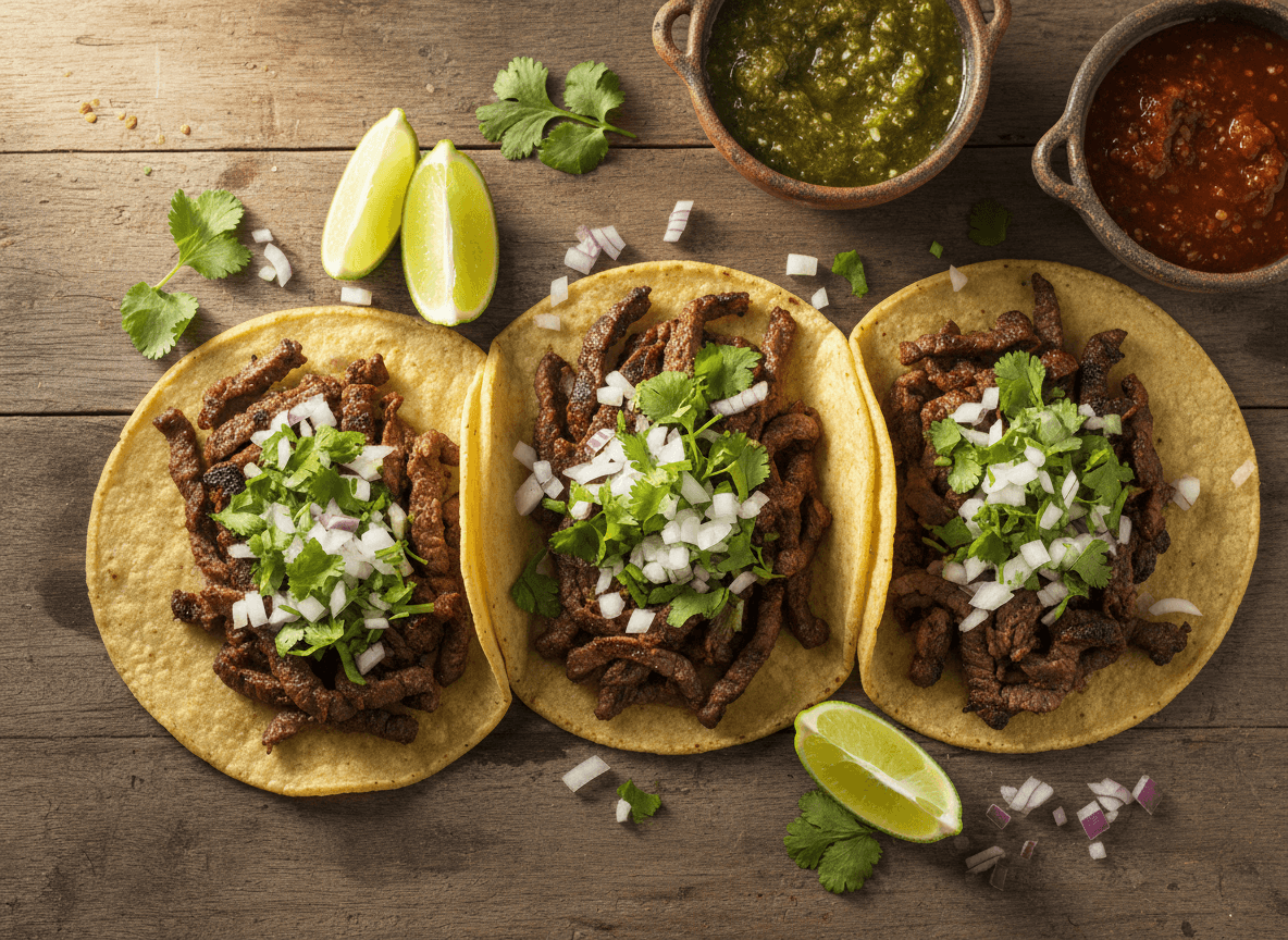 Authentic Sonoran street tacos